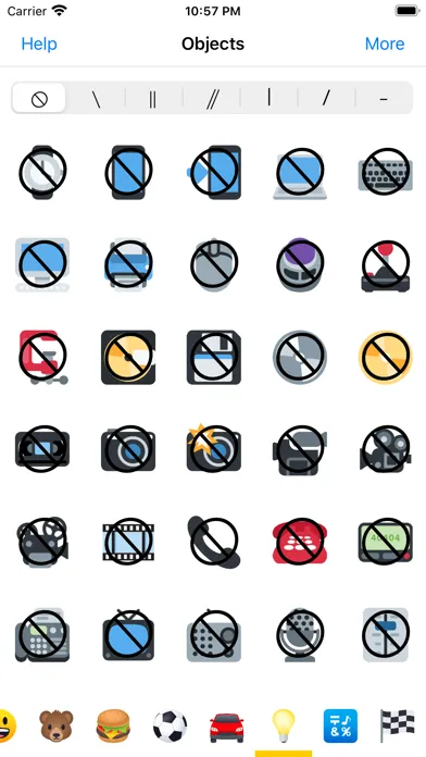 Anti Emoji - Prohibited Sign應用截圖