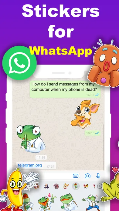 Zrzuty ekranu WASticker Sticker Maker