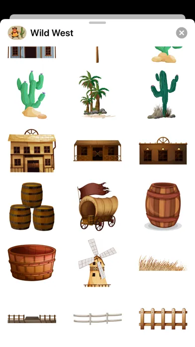 Wild West Stickers - Cowboys Screenshots