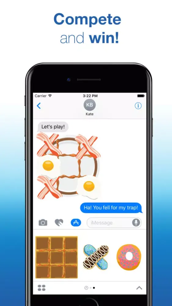 Sticker-Tac-Toe: Use stickers to play tic-tac-toe! Screenshots