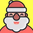 Santa Emojis - Christmas Emoji Stickers Messenger