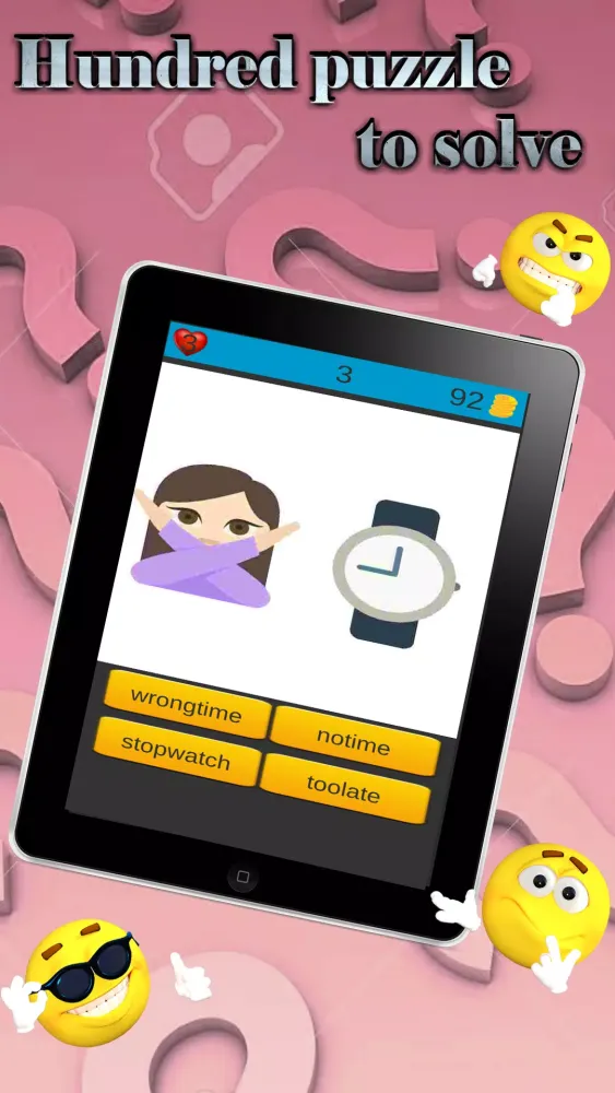 Zrzuty ekranu Guess The Emoji Keyboard Games