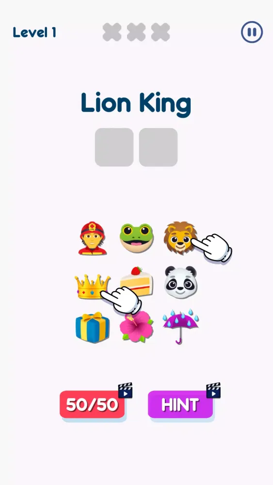 Emoji Guess Puzzle 스크린샷