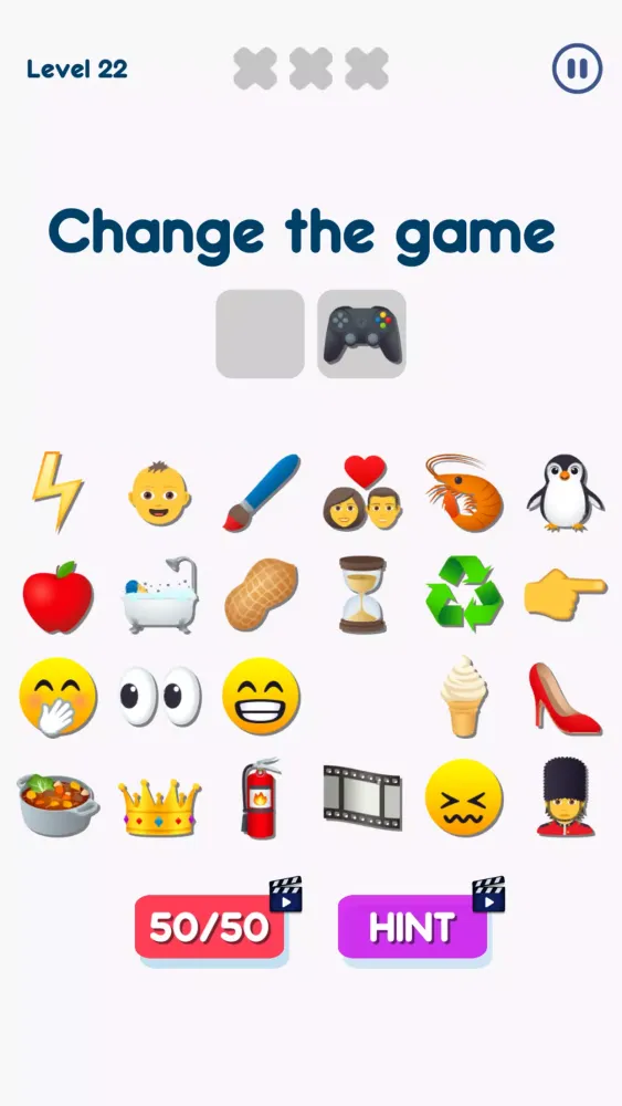 Emoji Guess Puzzle 스크린샷