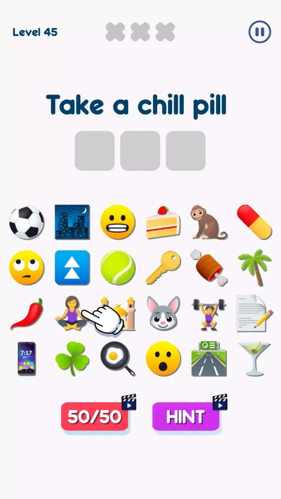 Emoji Guess Puzzle 스크린샷