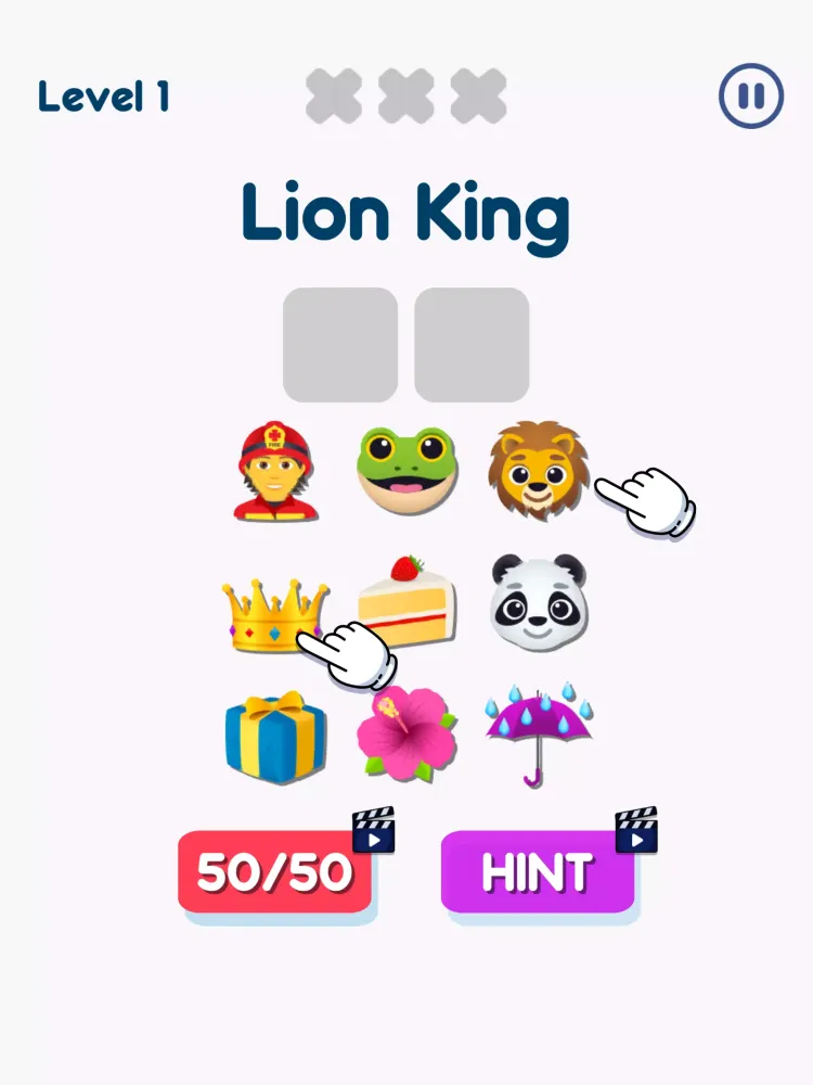 Emoji Guess Puzzle 스크린샷
