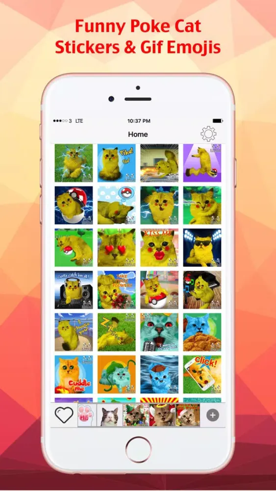 Capturas de pantalla de Cat Keyemoji Pro