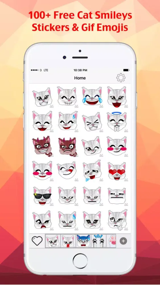 Capturas de pantalla de Cat Keyemoji Pro