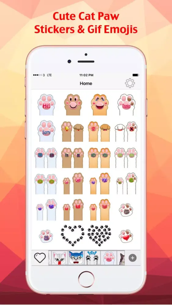 Capturas de pantalla de Cat Keyemoji Pro