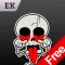 Emoji Kingdom 13 Free Skull Halloween Emoticon Animated for iOS 8