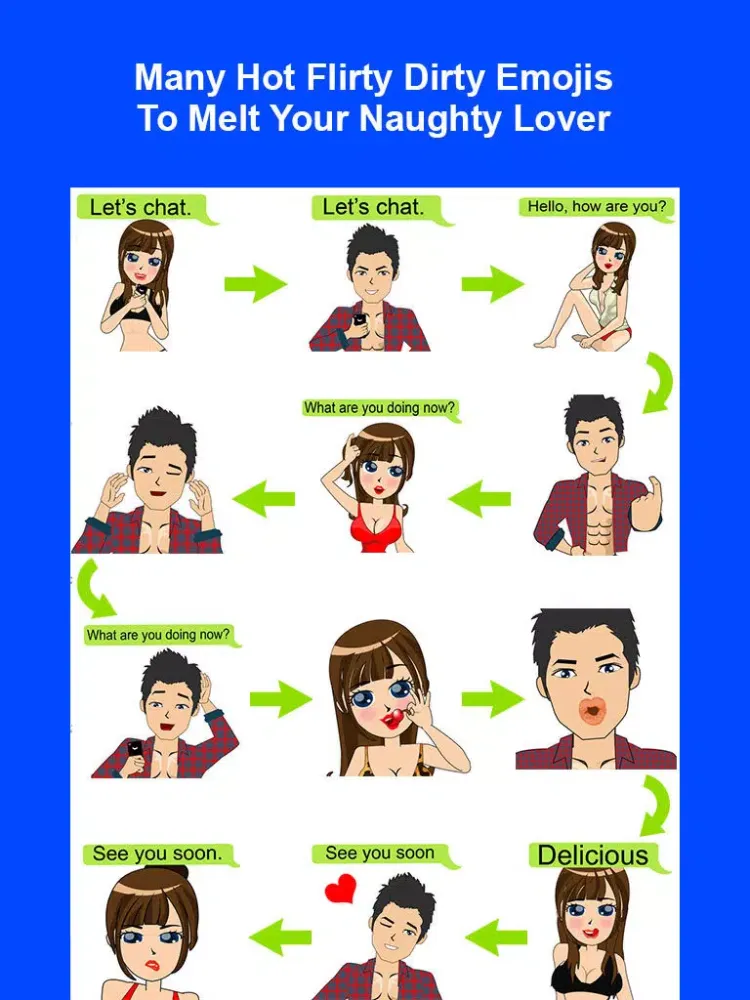 Sexy Keyemoji Pro - Dirty Stickers and Gif Emojis Keyboard iPad  Screenshots
