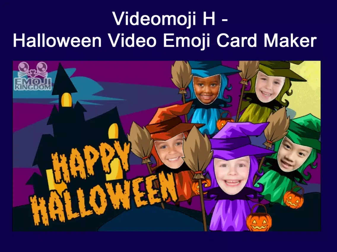 Videomoji Halloween iPad  Screenshots