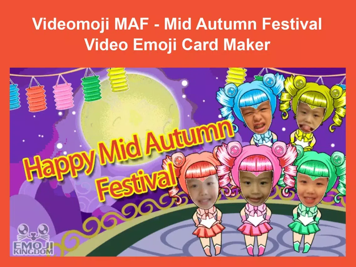 Videomoji MAF - Mid Autumn Festival The Video Emoji eCard Maker iPad  Screenshots