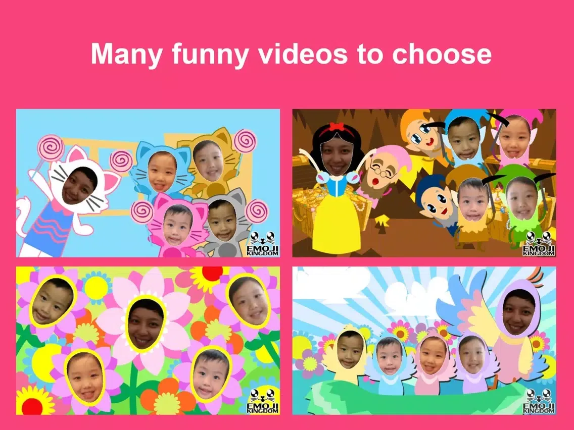 Videomoji M - Mother's Day Video Emoji Card Maker iPad  Screenshots