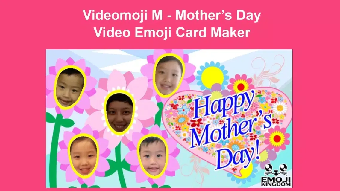Videomoji M - Mother's Day Video Emoji Card Maker Screenshots