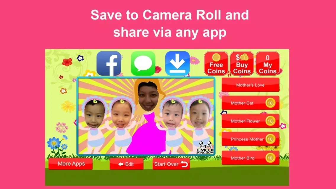 Videomoji M - Mother's Day Video Emoji Card Maker Screenshots