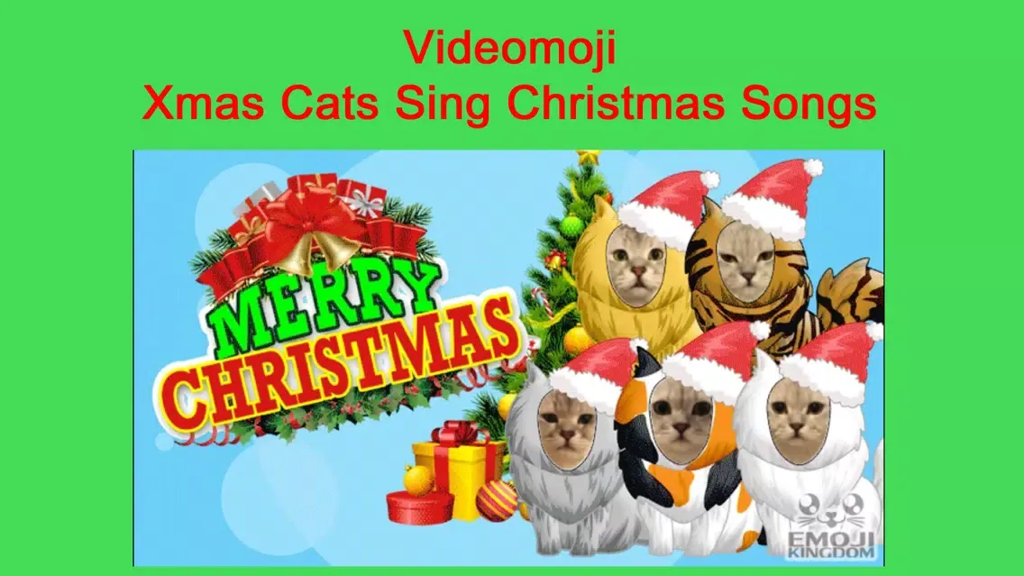 Videomoji Christmas Cats Screenshots
