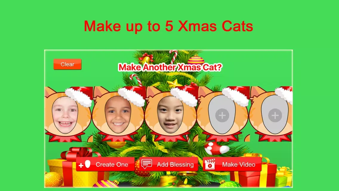 Videomoji Christmas Cats Screenshots