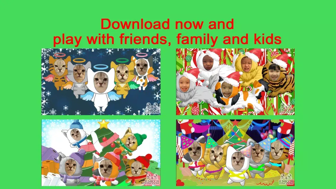Videomoji Christmas Cats Screenshots