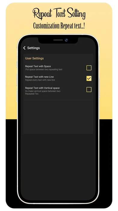 Text Repeater - Repeat Text 1K应用截图