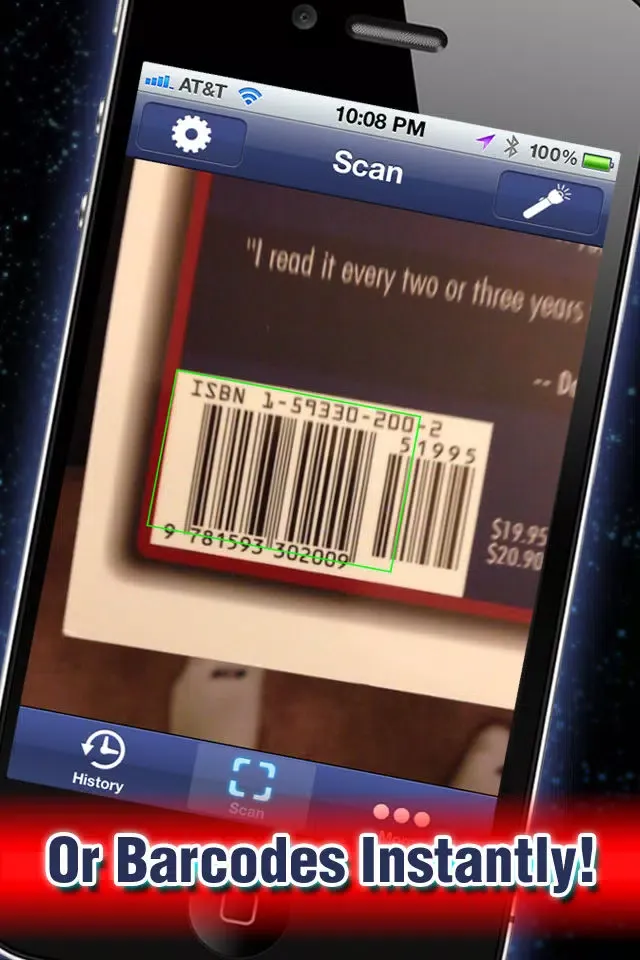 QR Scanner - Barcode and QR Reader for iPhone Screenshots