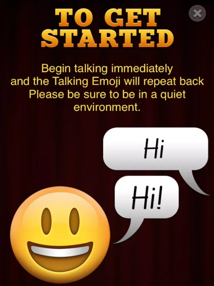 Captures d'écran de Talking Emoji Pro - Send Video Texting Emoticons using Voice Changer and Dash Emoji Geometry Stick Game iPad 