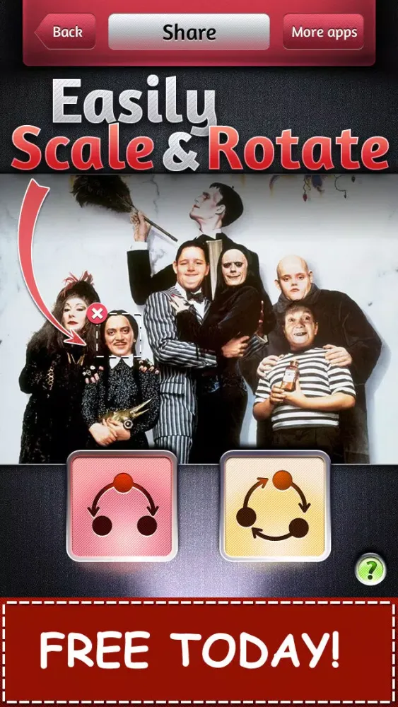 Capturas de pantalla de UglyGram Face Split Clone Swap - Juggle or Bomb a Photo Pic of Yourself