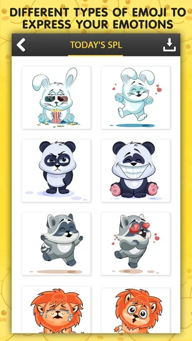 Captures d'écran de Emoji - Emoticons & Smiley For Chat