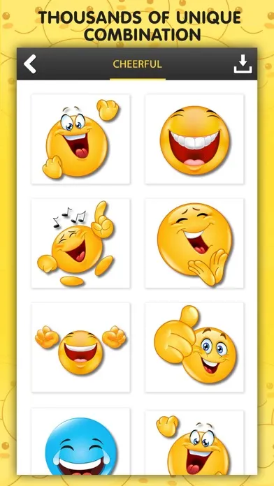 Captures d'écran de Emoji - Emoticons & Smiley For Chat