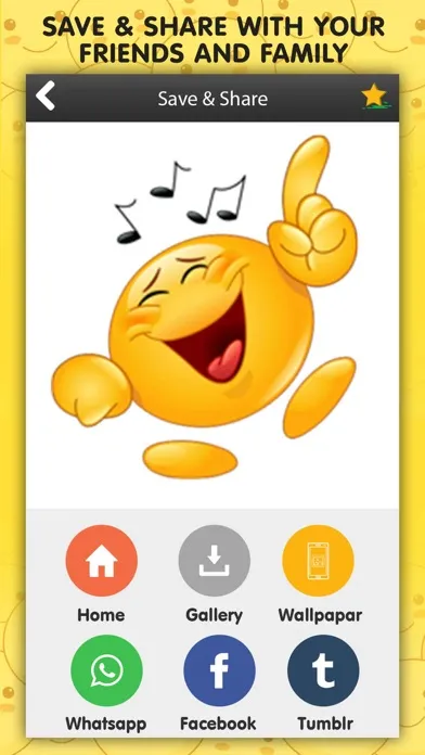 Captures d'écran de Emoji - Emoticons & Smiley For Chat