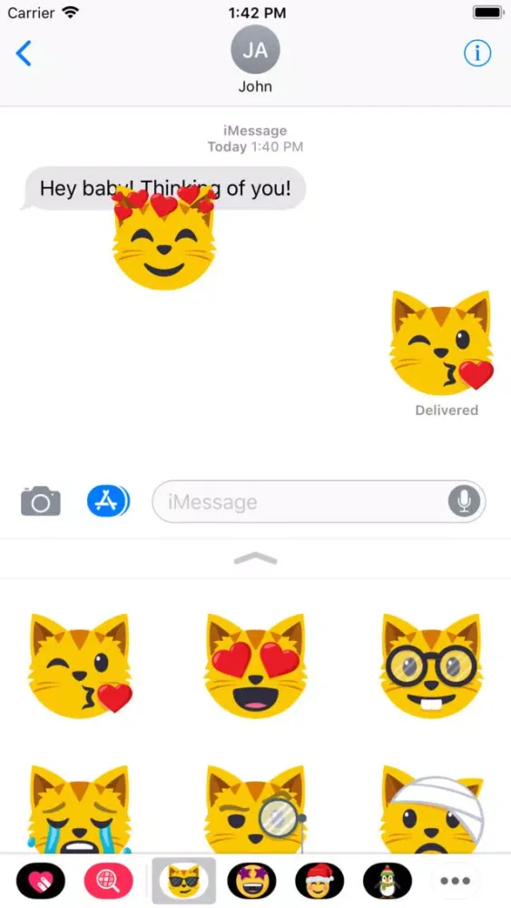 Cat Themed Emoji: by EmojiOne Screenshots