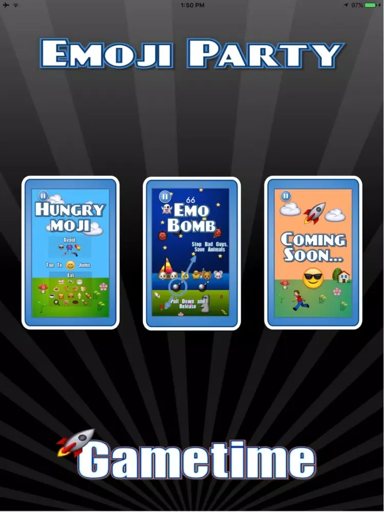 صور Emoji Party - Gametime iPad 