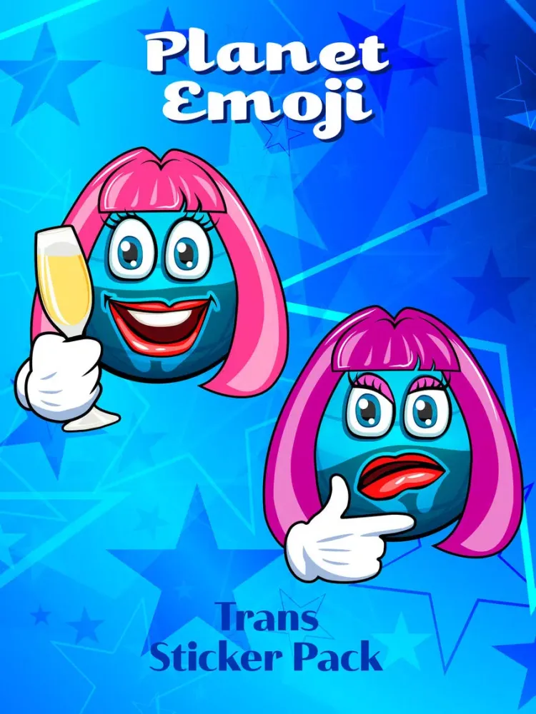 Ảnh chụp màn hình của LGBTransgender Sticker Pack iPad 