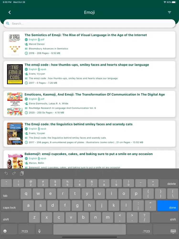 Скриншоты CyberBook Reader Downloader iPad 