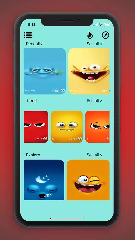 Emoji Live Wallpaper سکرین شاٹس