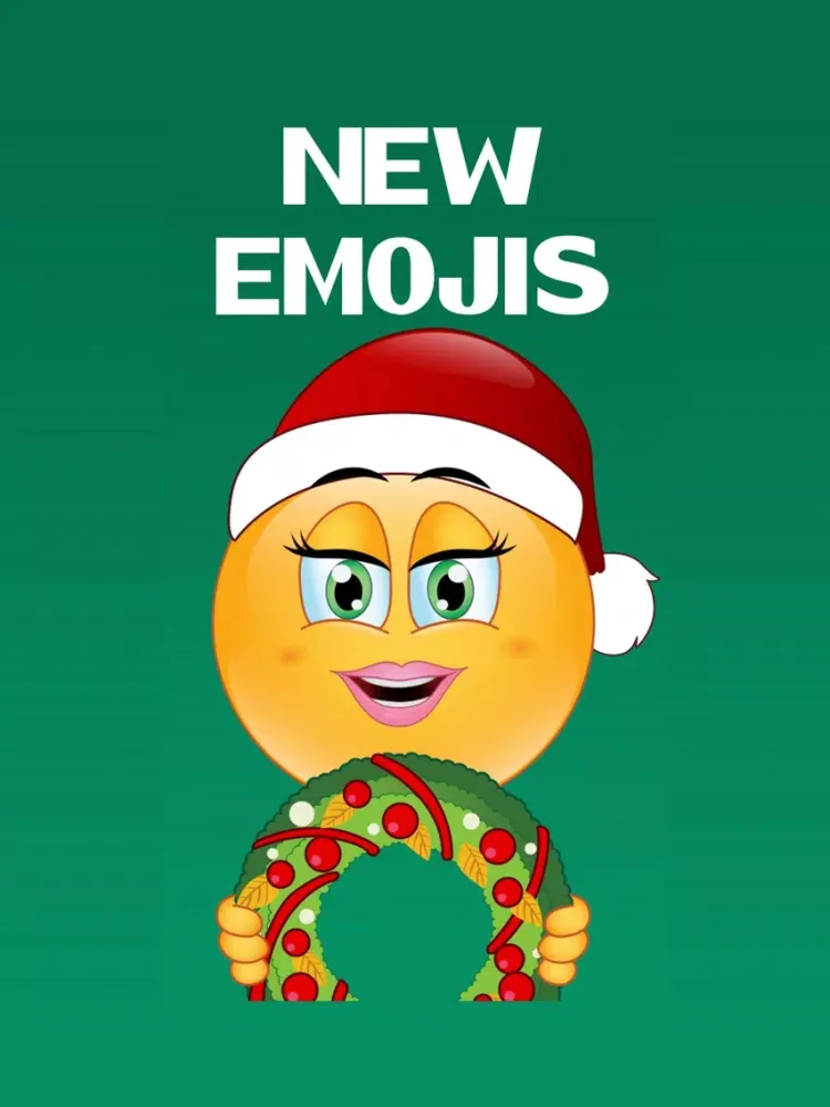 Christmas Emojis New iPad  Screenshots