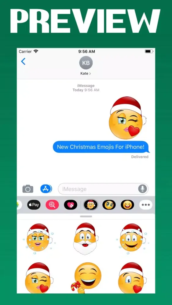 Christmas Emojis New Screenshots