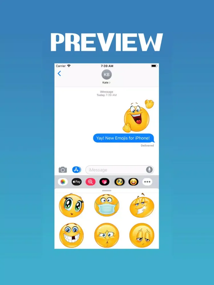 Скриншоты New Emojis 2019 iPad 