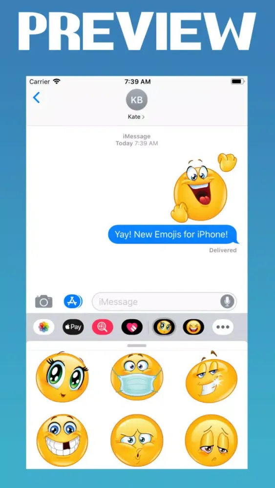 Скриншоты New Emojis 2019