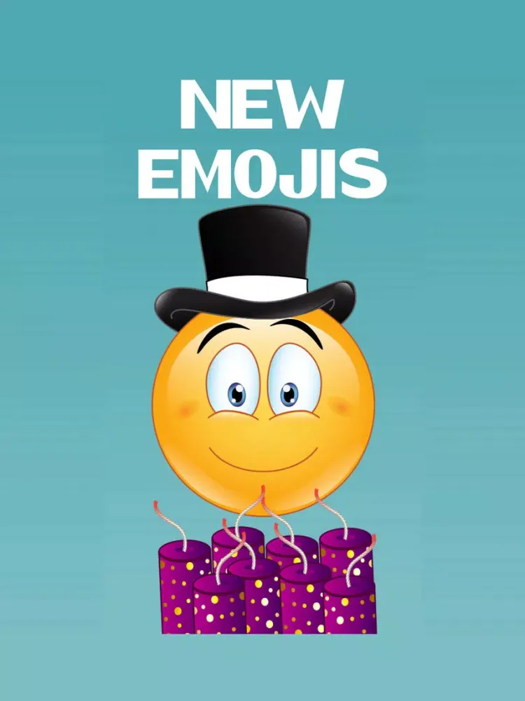 Скриншоты New Year Emoji iPad 