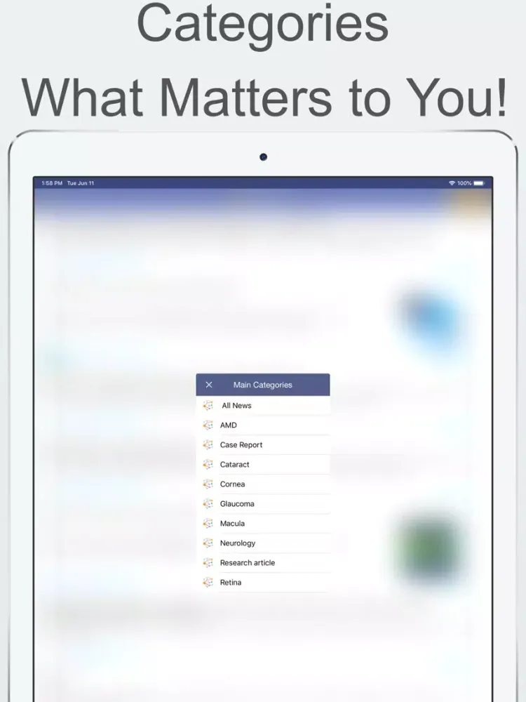 inSights & Ophthalmology News iPad 应用截图