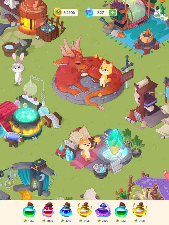 Скриншоты Pets and Magic - Idle Tycoon iPad 