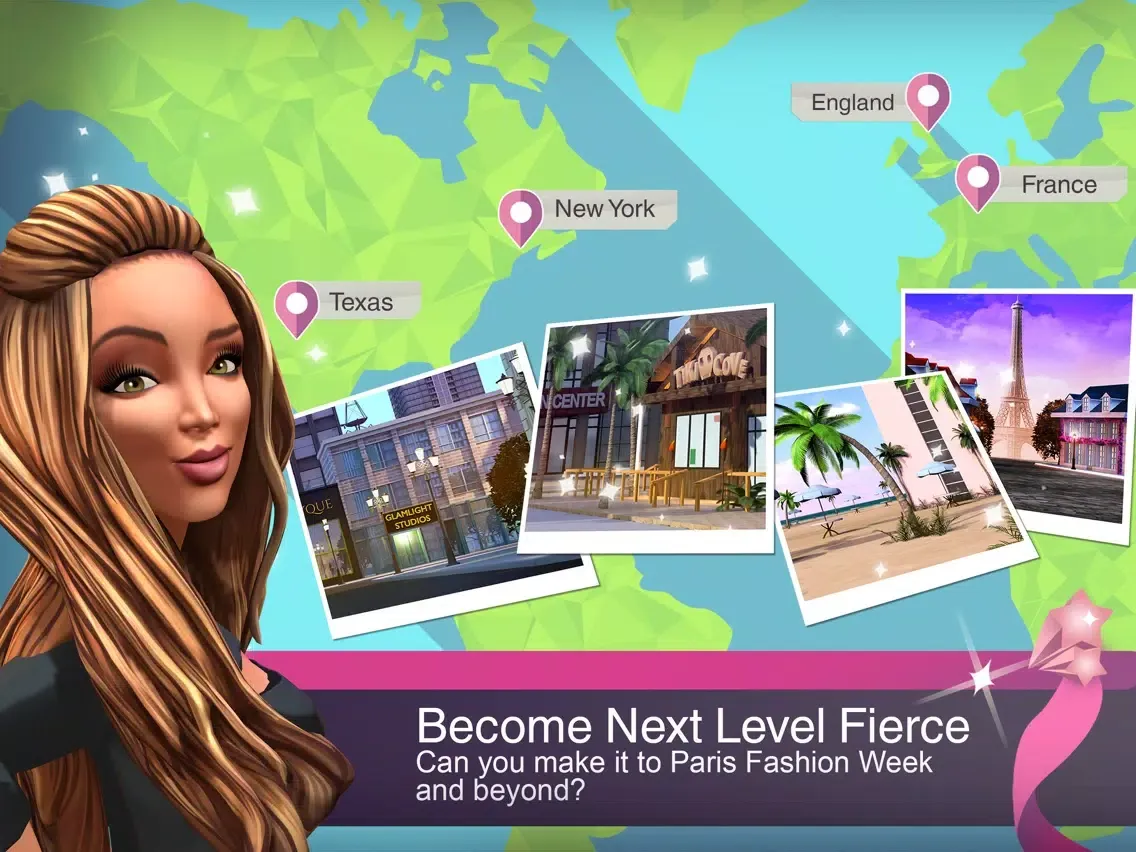 America's Next Top Model Game iPad  স্ক্রিনশট