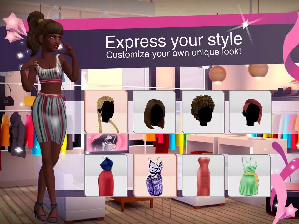America's Next Top Model Game iPad  স্ক্রিনশট