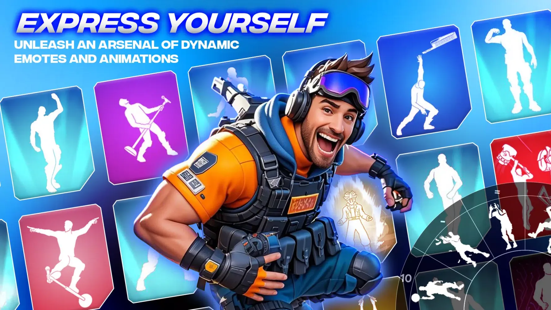 HappyMod: Emotes FFF Skin Tool Screenshots