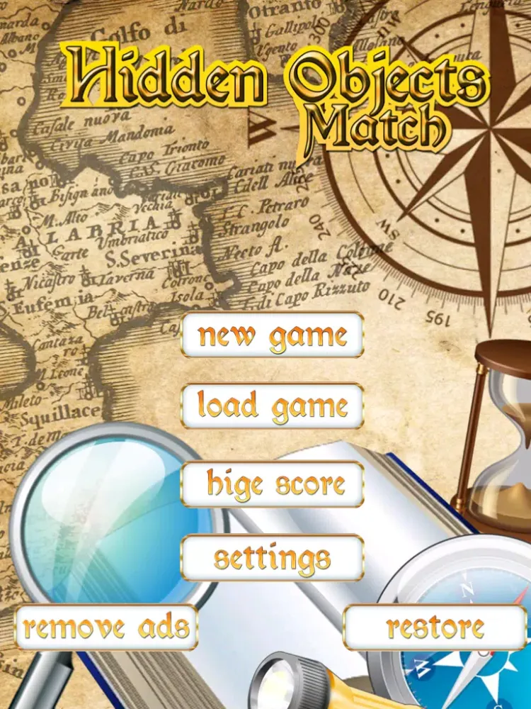 Hidden Objects Match : Secret Passages Edition iPad  Screenshots