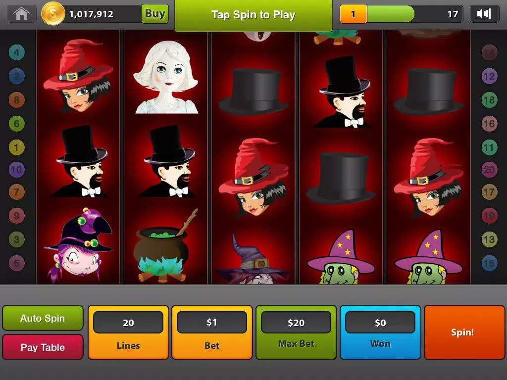 ภาพหน้าจอของ Wicked Rich Slots : Wizard of Oz Edition iPad 