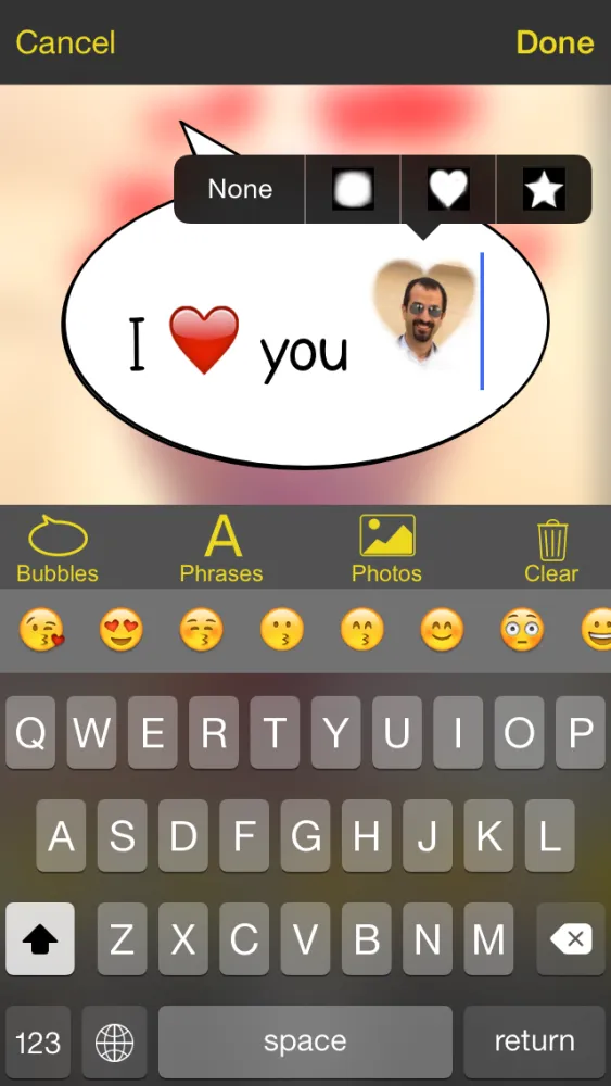 Zrzuty ekranu Emotiface