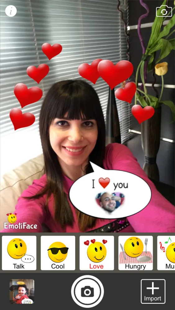 Zrzuty ekranu Emotiface