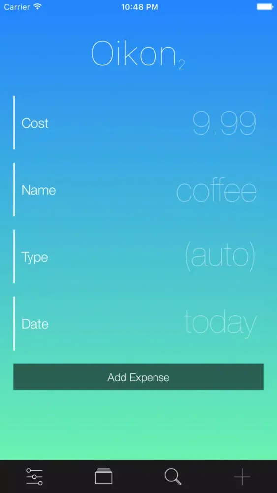 Oikon 2 - Manage Your Expenses Screenshots